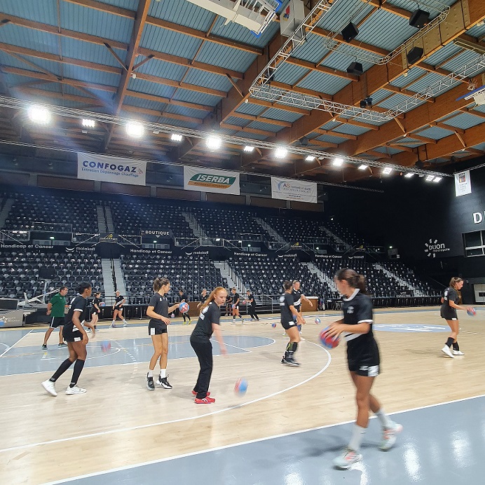 Les handballeuses dijonnaises se sont inclinées ce mercredi soir contre Nantes 